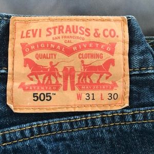 Levi’s 505 men’s jeans